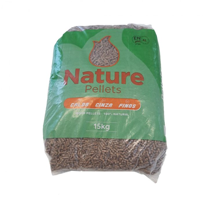 Pellets certificados Nature 6 mm Palé 65 sacos de 15 kg - Imagen 2